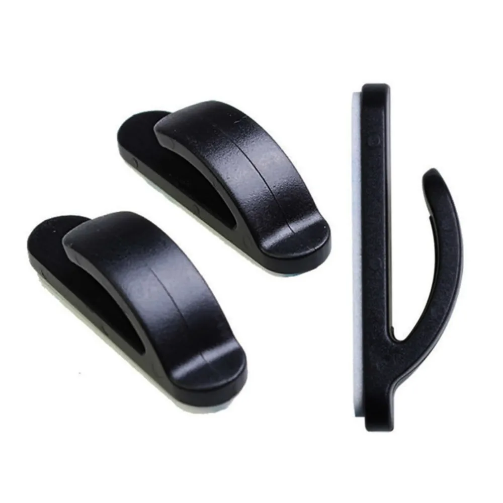 New Style High Quality 2Pcs Convenient Black Auto SUV Car Truck Self Adhesive Hook Hanger Bag Purse Organizer Car Interior