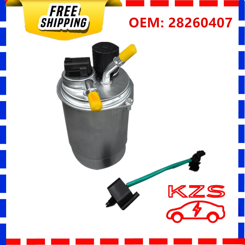 

28260407 Diesel Fuel Filter With Sensor For Ssangyong Actyon Sports Korando Rexton Rodius Kyron 2010-2014 M4681 K22470