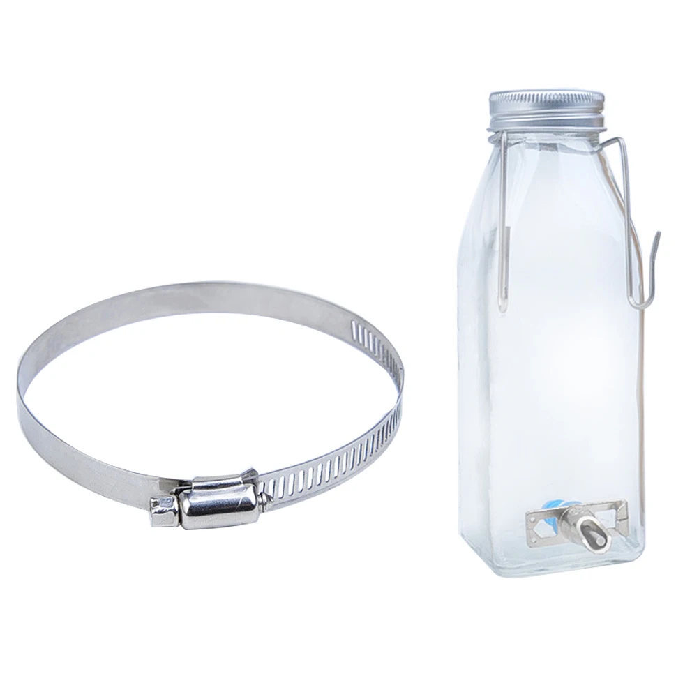 

Pet Water Bottle 350ml Rabbit Drinker Kettle Hanging Waterer for Hamsters Small Pets Adjustable Feeding Supplies
