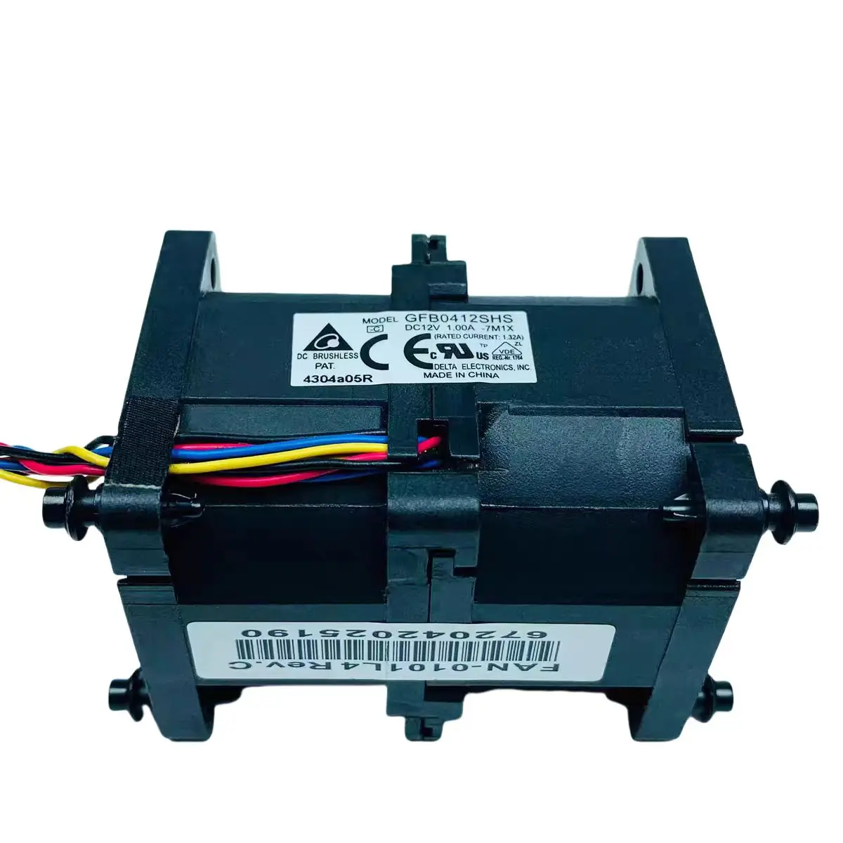 Original Delta 12V 1.0A 4CM high-speed turbocharged violent double-motor fan GFB0412SHS.