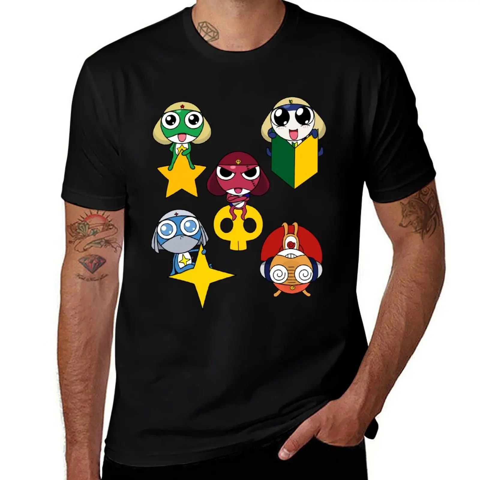 

The gang's all here. T-Shirt t shirt man cotton man tshirt anime tshirt T-Shirt