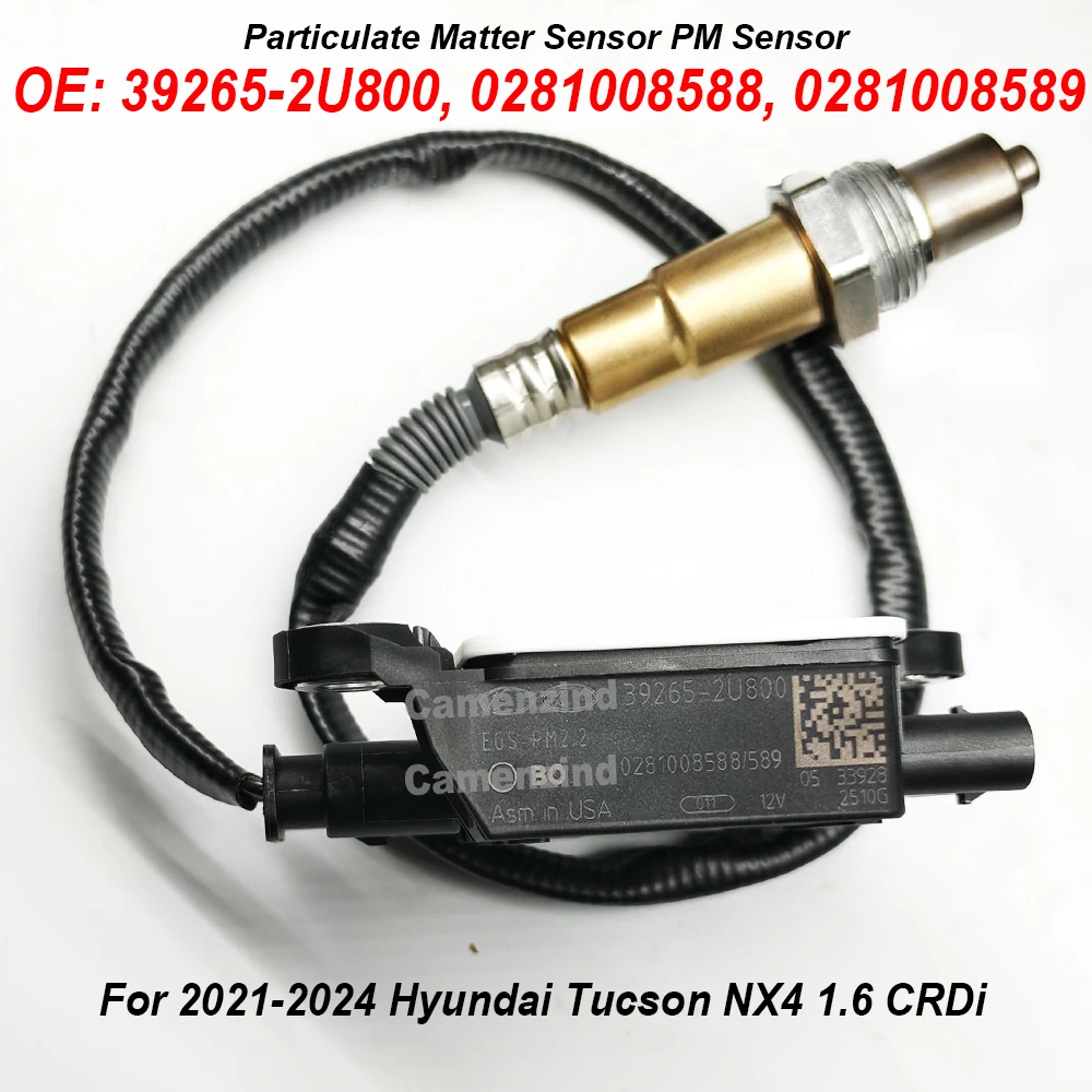 

392652U800 Датчик матраса твердых частиц Датчик PM 39265-2U800 0281008588 0281008589 Для Hyundai Tucson NX4 1.6 CRDi 2021-2024