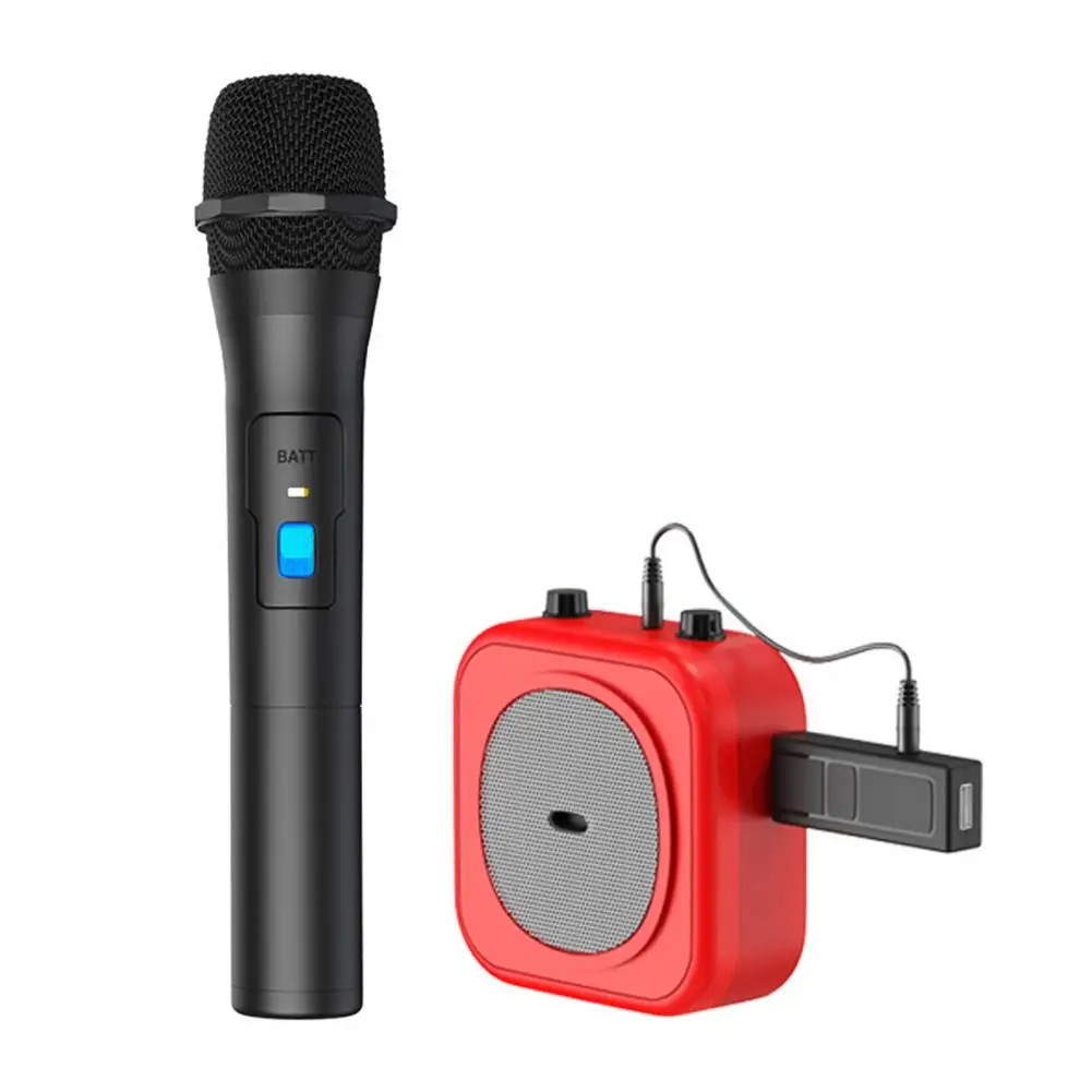 1 Set Convenient Handheld Microphone Great Endurance Wireless Microphone Highly Sensitive Song Singing