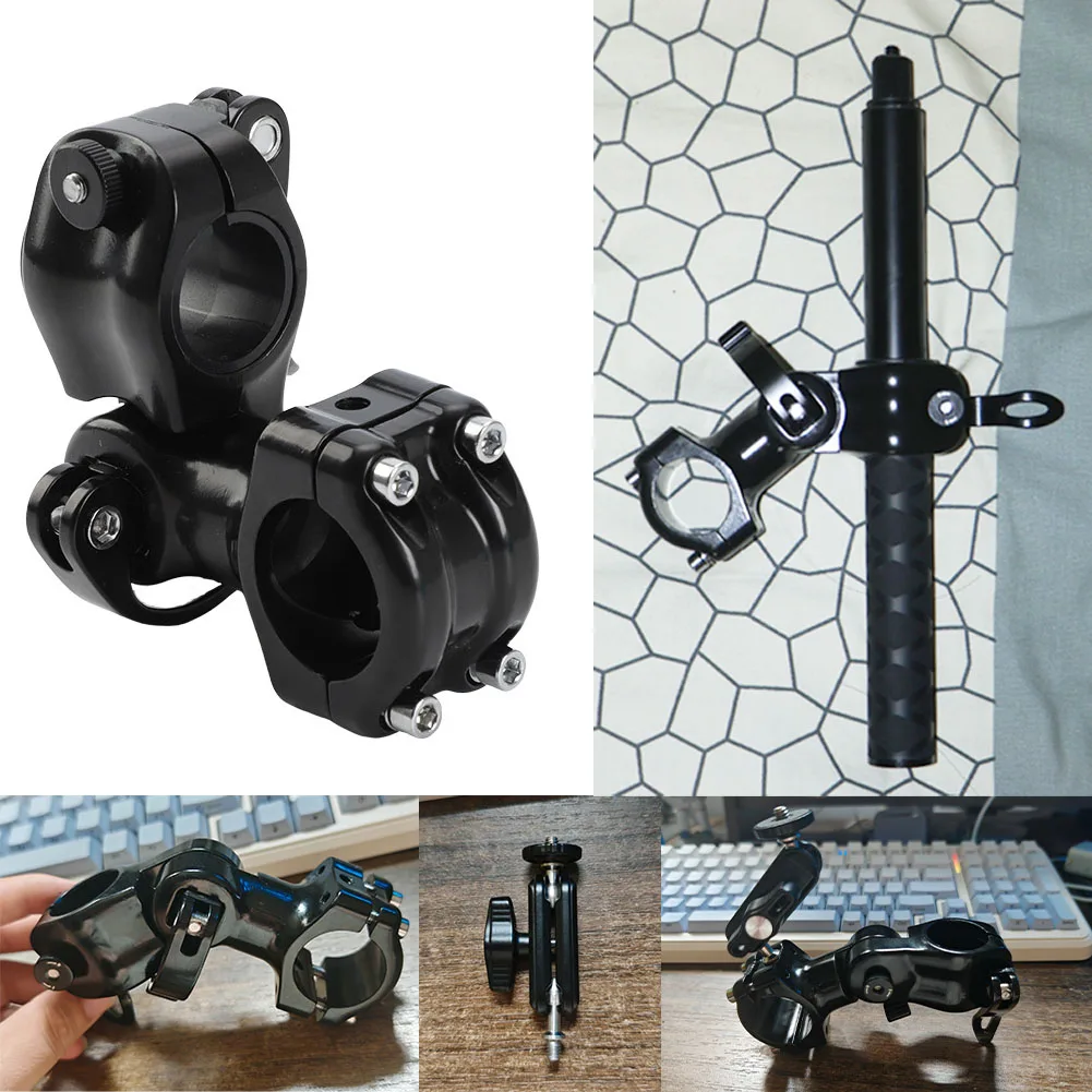Regulowany uchwyt motocyklowy rowerowy do Insta360 X5 X4, metalowy mocowanie na kierownicę do GoPro Hero DJI SJCAM, akcesorium do kamery sportowej — zdjęcie produktu 6