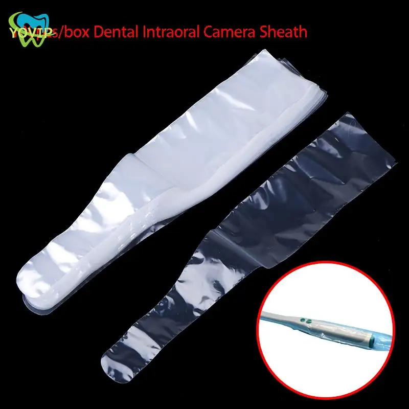 100Pcs Dental Ultrasonic Scaler Sleeve Bag Disposable Handle Protective Cover Sleeve Dental Products Dentist Material Dust cover