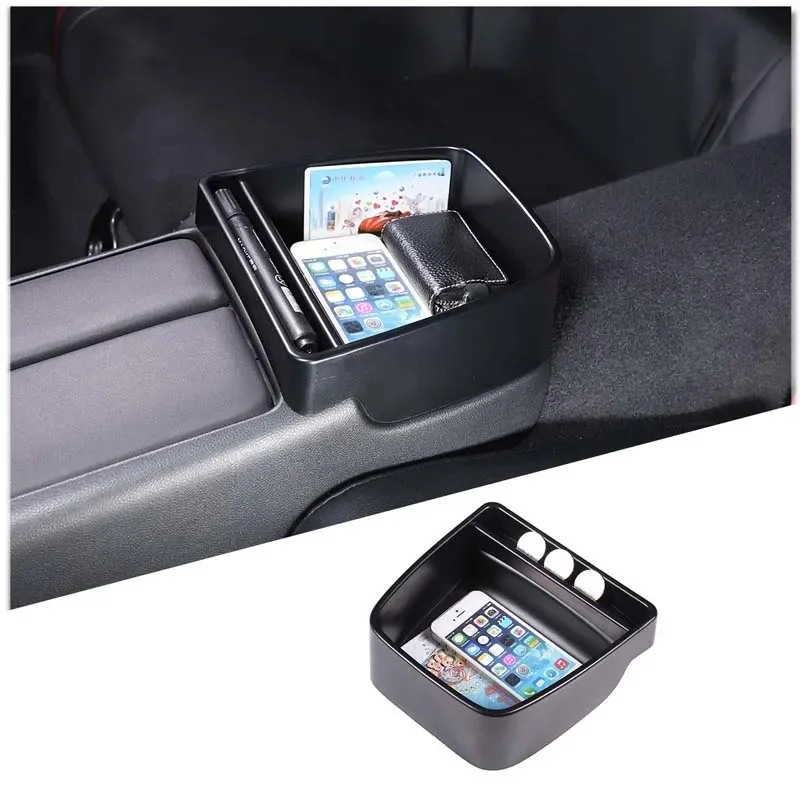 

For 2022 Toyota 86 / Subaru BRZ ABS black car styling car armrest box rear storage box phone tray car interior accessories