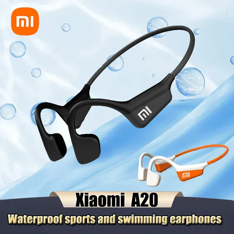 Xiaomi-Écouteurs sans fil i18pro Sophia à conduction, casque Bluetooth compatible, écouteurs TWS avec micro, casque de sport de natation