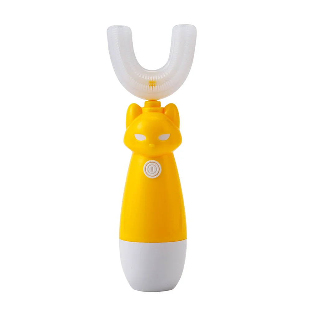 

Kids Electric Toothbrush U-Type Toddler Automatic Baby Toothbrush Ideal Gift for Toddlers Children Brushing