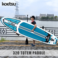 Koetsu 3.2m totem paddle board is suitable for beginners, stand-up paddling, SUP yoga, leisure and sports
