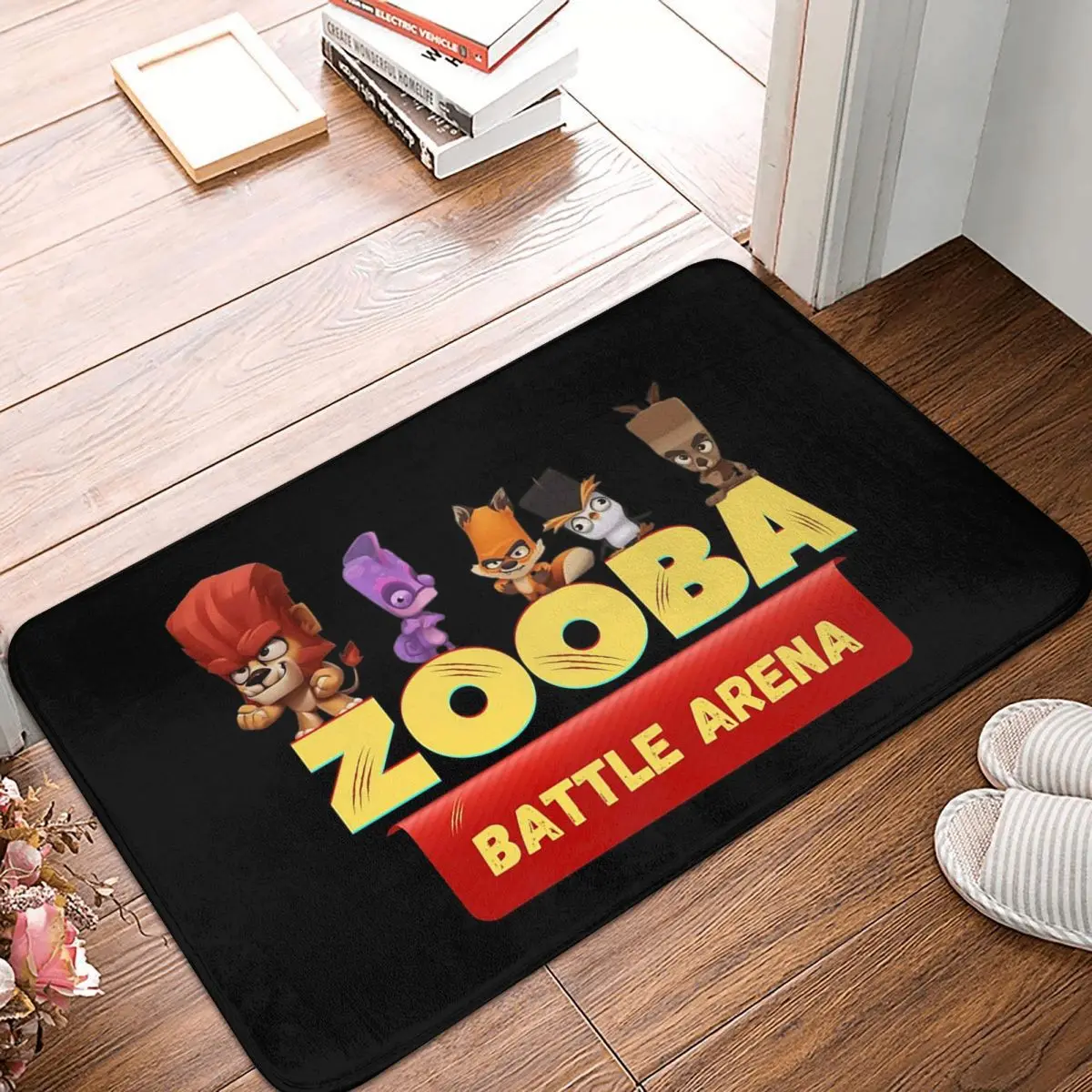 Zooba Battle Arena Non-slip Doormat Floor Mat Antiwear Carpet Rug for Kitchen Entrance Home Bedroom Footpad Mats