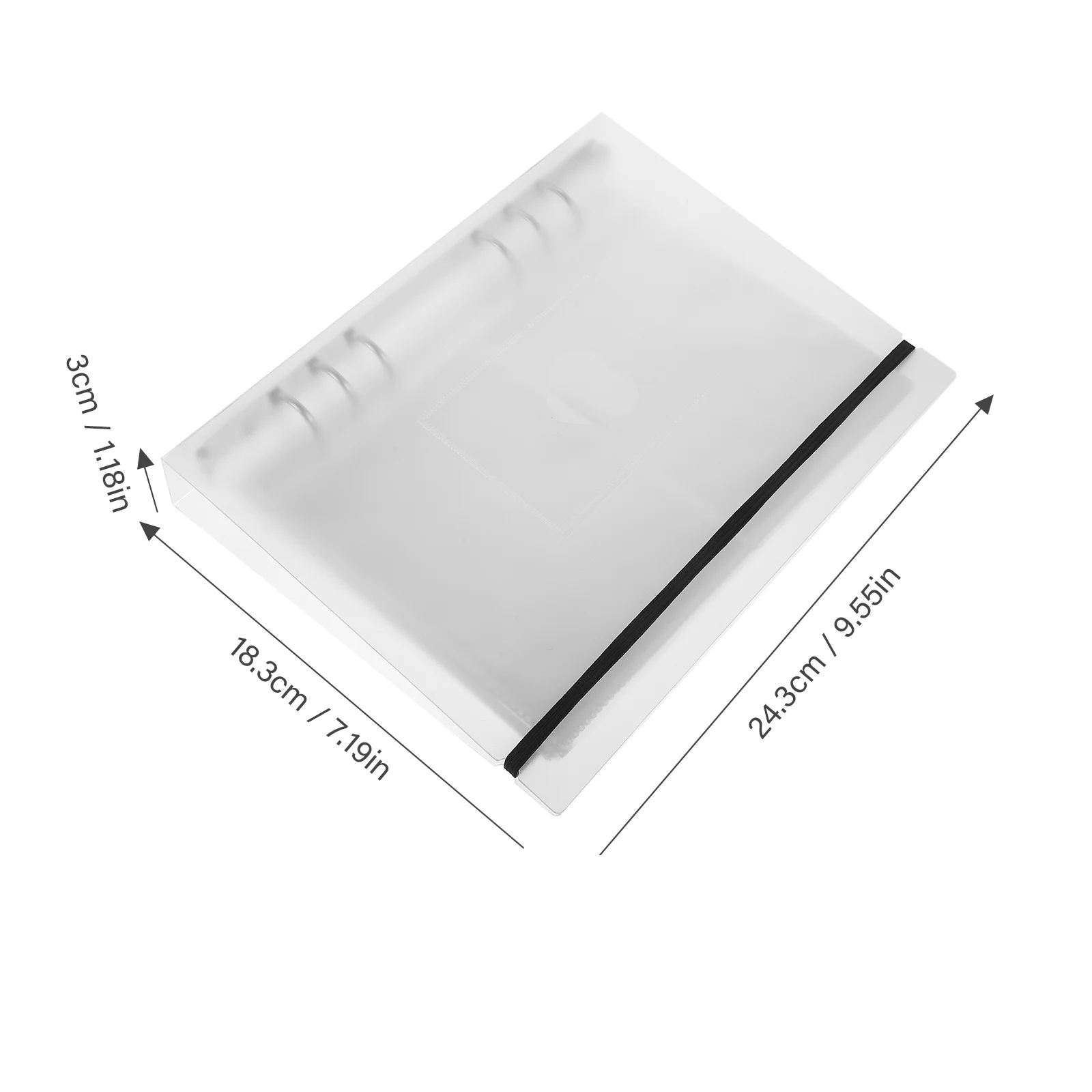 1Set Photo Album Page Loose-Leaf Protective Sleeves PP Material Transparent Waterproof Photo Card Holder