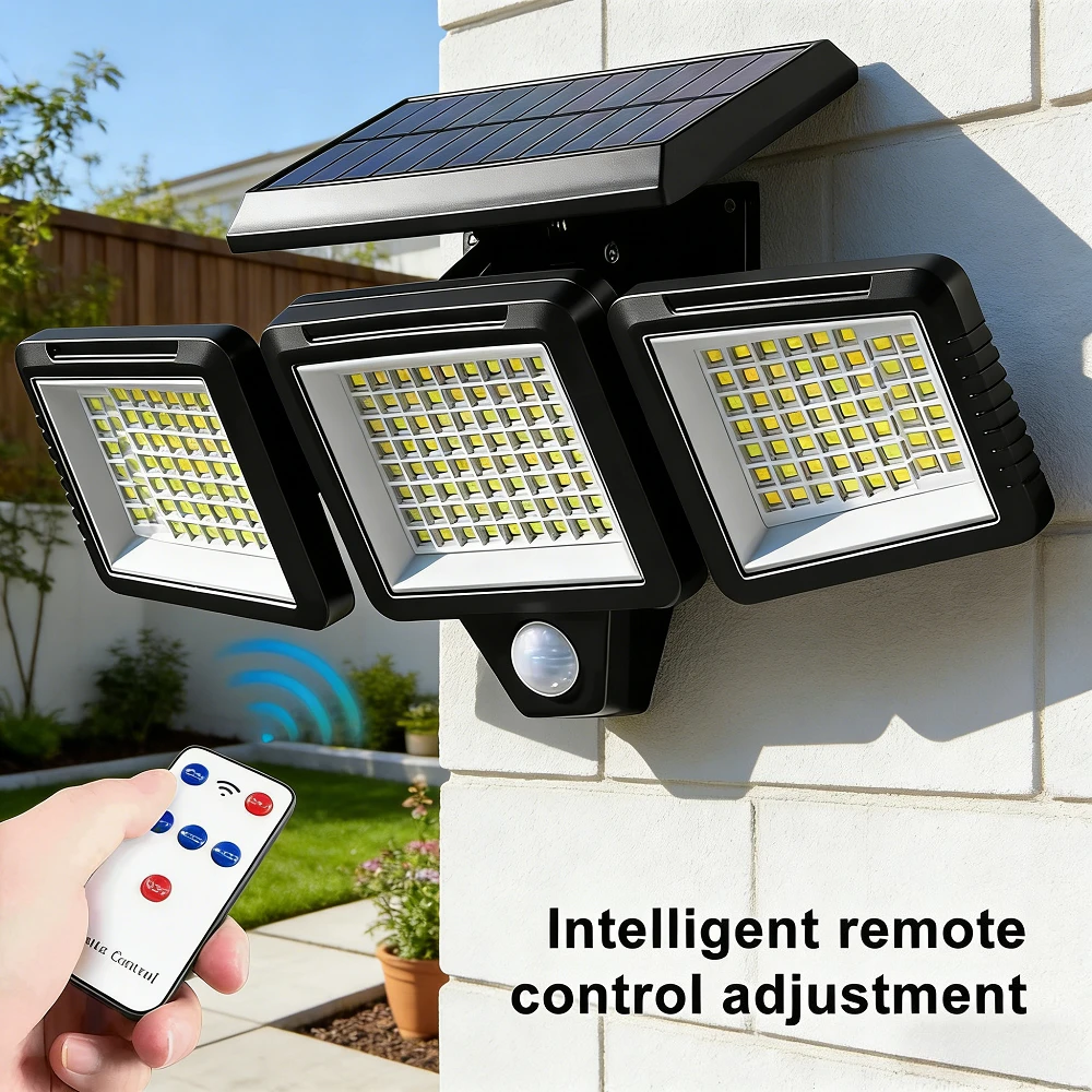 Solar Wall Light 3-…