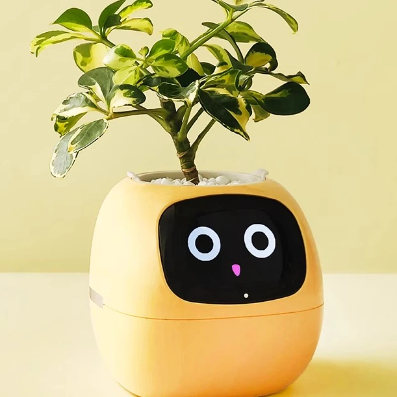 

Emotional green plant smart flower pot