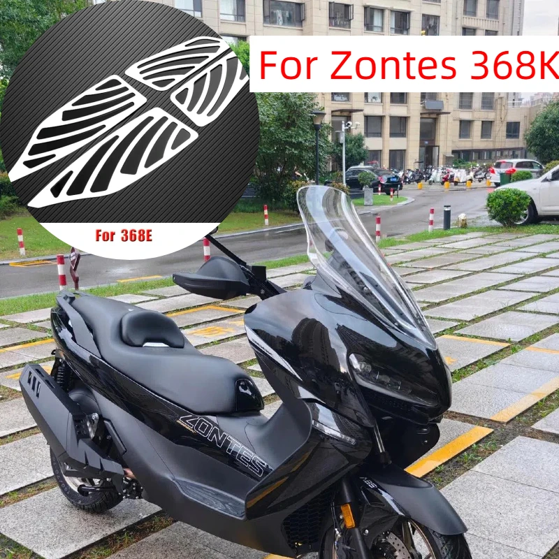 

For Zontes 368K 368D 368M 368E 368K/D/E/M Motorcycle Foot Plate Board Pedals Footrest Foot Rests Cover Mat Pad Anti-skid