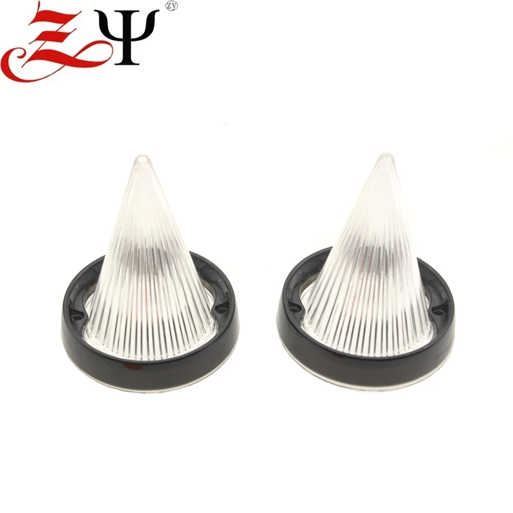 2 Stuks Voor Harley Touring Road Glijbaan Koning Electra Tour Glijbaan 1986-2021 Motorfiets Indicator Lenskap Richtingaanwijzer Lichtkap