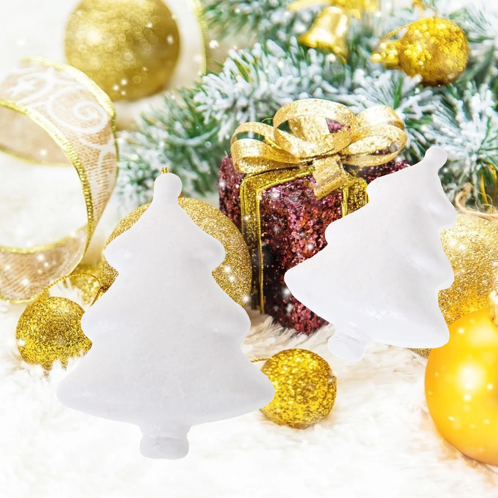

Adorable 7.3cm Christmas Tree Decoration Craftsmanship Ornament Festive Pendant DIY Craft Foam Living Room Bedroom Office Cafe