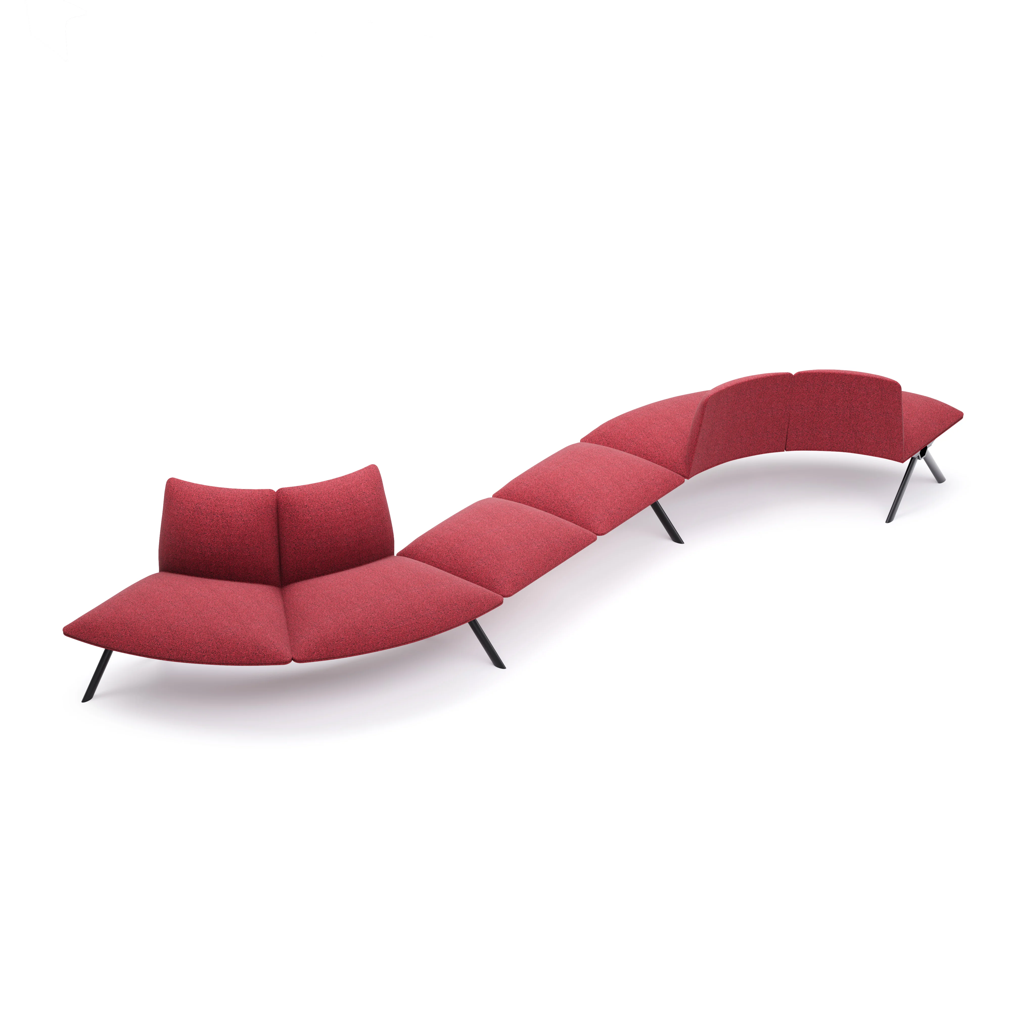 

Durable Fabric Waiting Chair, Commercial Seating for Hospital Clinic & Public Building Waiting Area Projects
