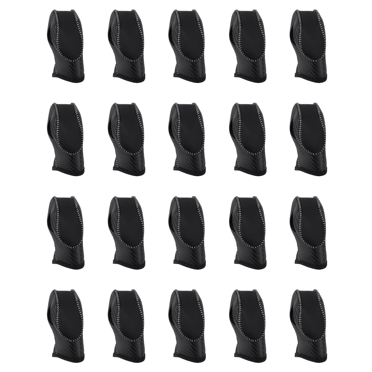 

20X Car PU Carbon Look White чехол для рычага переключения передач для Ford EcoSport Escape / Fusion /C-Max Energi Wagon / Fiesta/ Focus