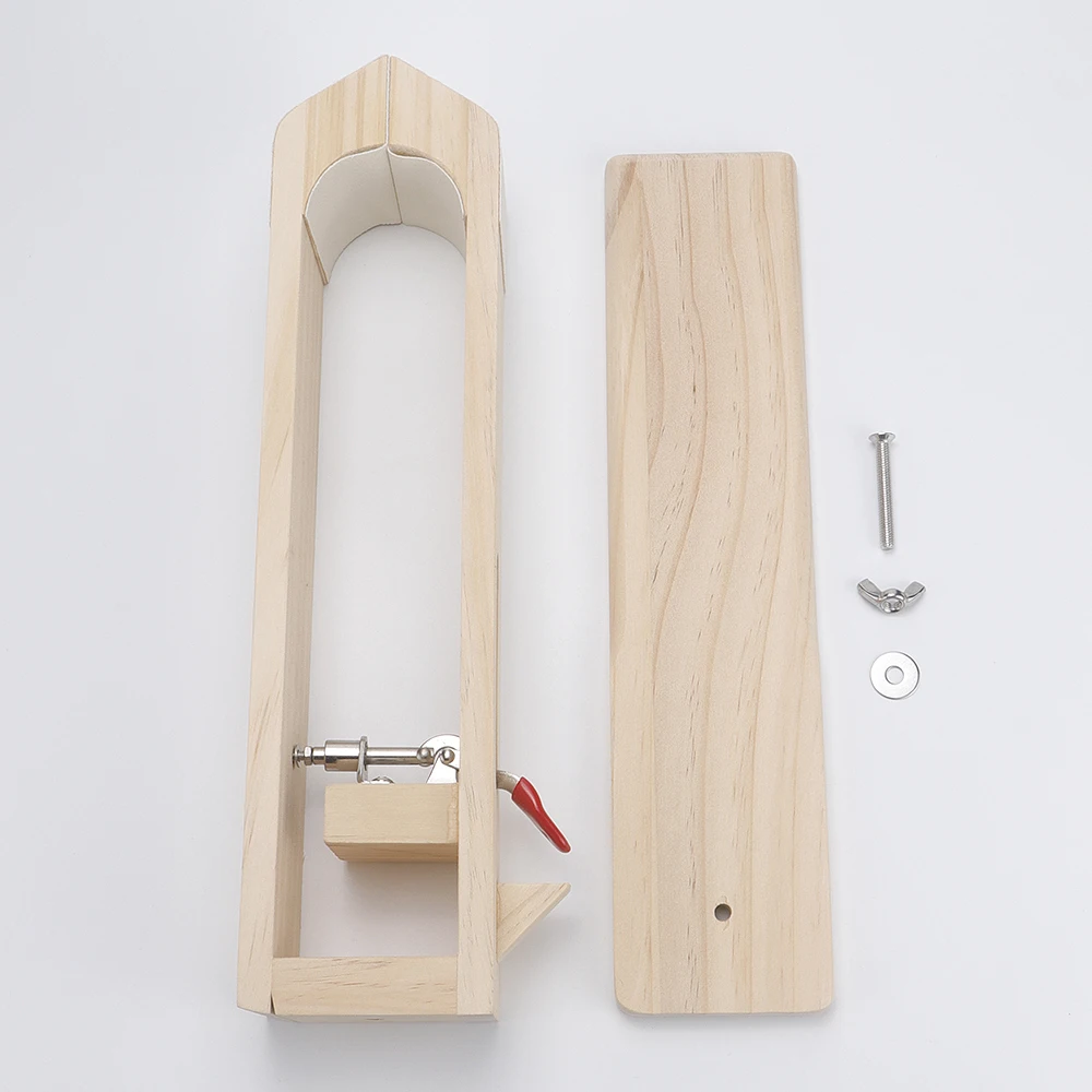 Leather Stitching Pony Hand Stitching Horse Table Desktop DIY Sewing Clamp Leather Craft Working Tools Beech Wood Stitching Clip