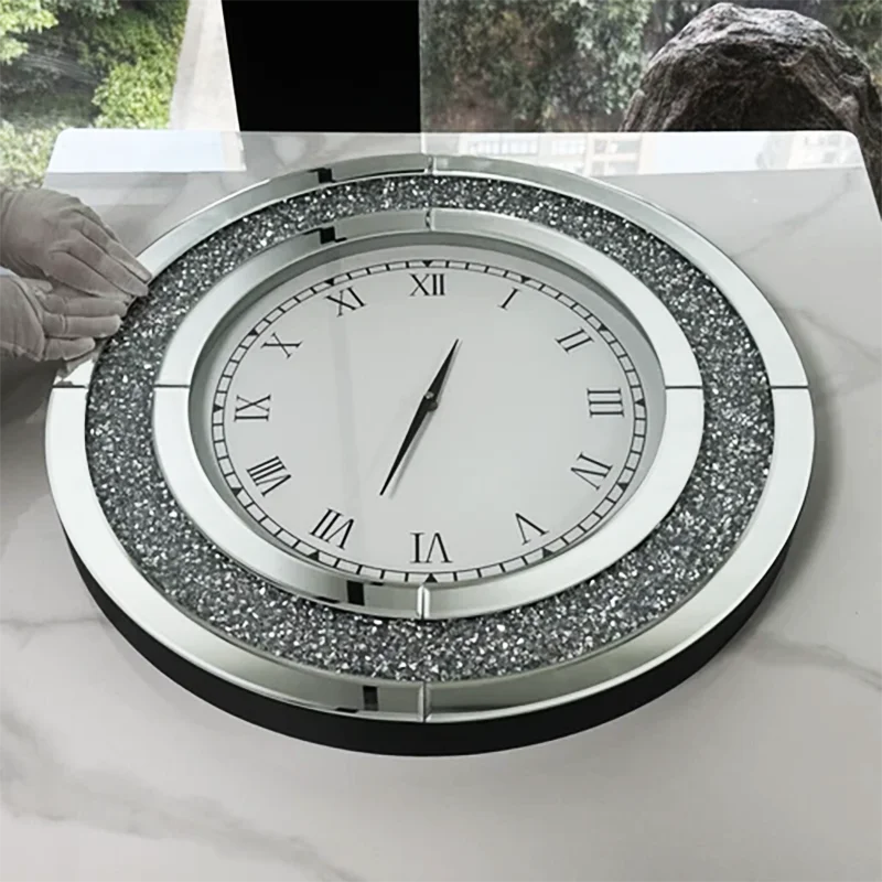 Round Fashion Wall Watch Modern Aesthetic Interior Art Mural Wall Clocks Bathroom Minimalist Relogio De Parede Home Decoration