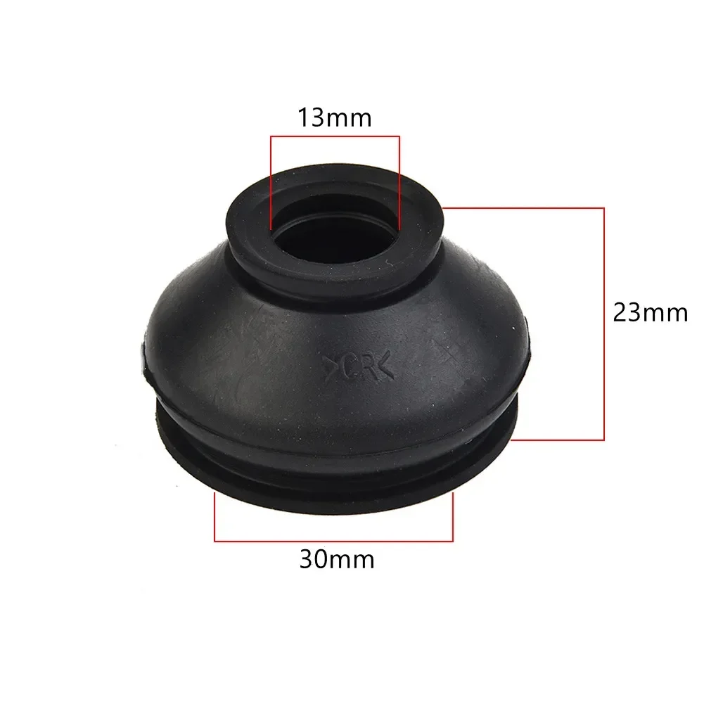 6Pcs Car Rubber Tie Rod End Ball Joint Dust Boots-Cover Universal Car Suspension Steering Ball Joint Track Tie Turn Rods End