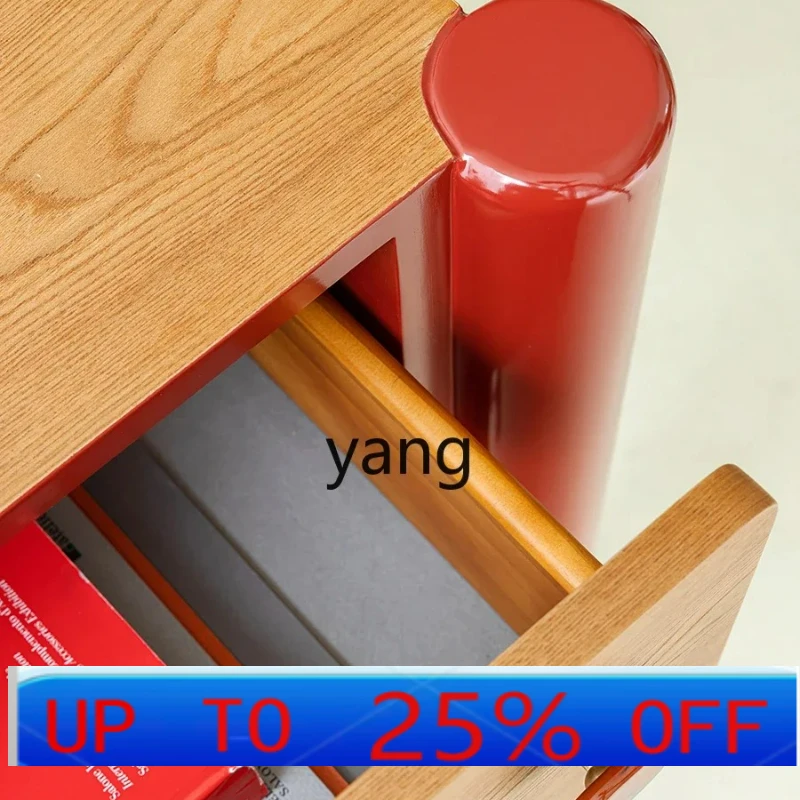 

LH Bedroom Wall Chest of Drawer Storage Organizer Cabinet Solid Wood Bed Front Cabinet Living Room Small Stand Cabinet