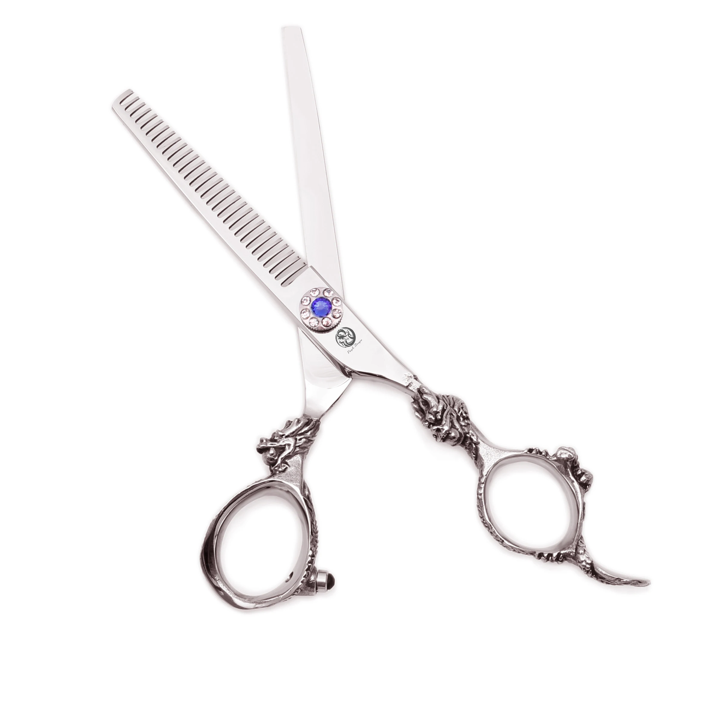Professionelle Friseurscheren 5,5" 6" Japanische Edelstahlscheren für Friseure Haarscheren Friseursalon Effilierscheren Z9004 – Detail 2
