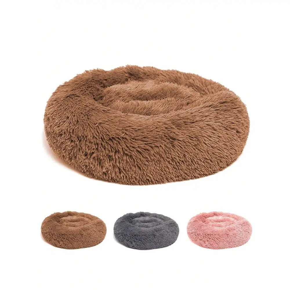 

Dog Supplies Pet Furniture And Beds Dog Bed Bed Mattress Dog Cat Cushion Bed Comfortable Cuddler Round Ultra Soft Washable Cushi