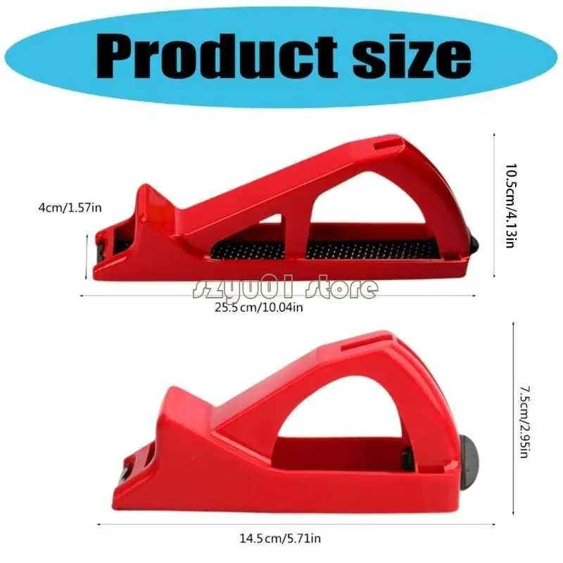 4X7A 수동 가장자리 피니셔 목재 플라스틱 건식 벽의 정확한 트리밍을 위한 편안한 그립