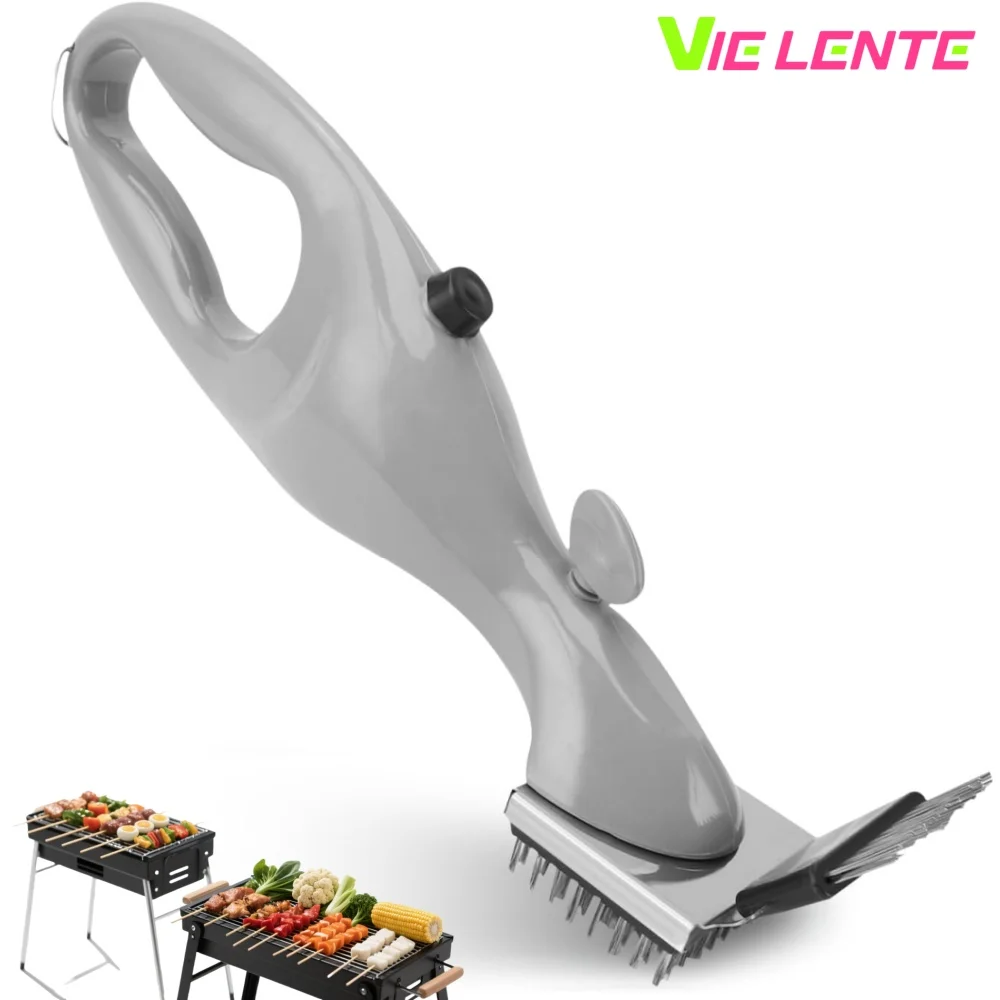 BBQ Grill Outdoor Steam Cleaning Brushes Barbecue Cleaner Suitable for Charcoal Scraper Gas Accessories Cooking Kitchen Tool