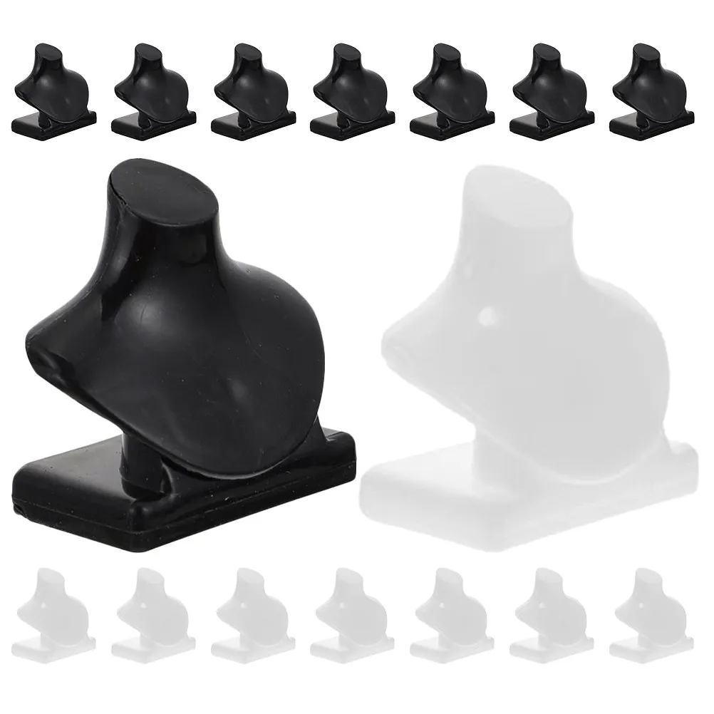 

Набор из 40 миниатюрных подставок для украшений для кукольного домика: функциональные держатели для ожерелий, легко чистящиеся миниатюрные полочки для реалистичного оформления интерьера