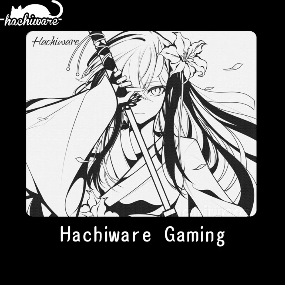 Hachiware Gaming Mouse Pad Upgrade 4mm Polyurethane Primer Smooth Surface Control ACGN Large Desk Mat FPS Gaming Accessories