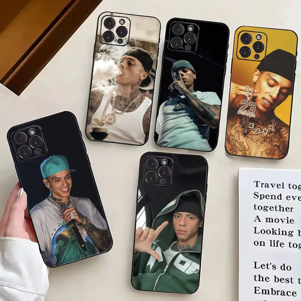 

H-hot C-Central C-Cees Rapper Phone Case For iPhone 17, 16,15,14,13,12,11 Plus,Pro Max, Others Soft Black Cover
