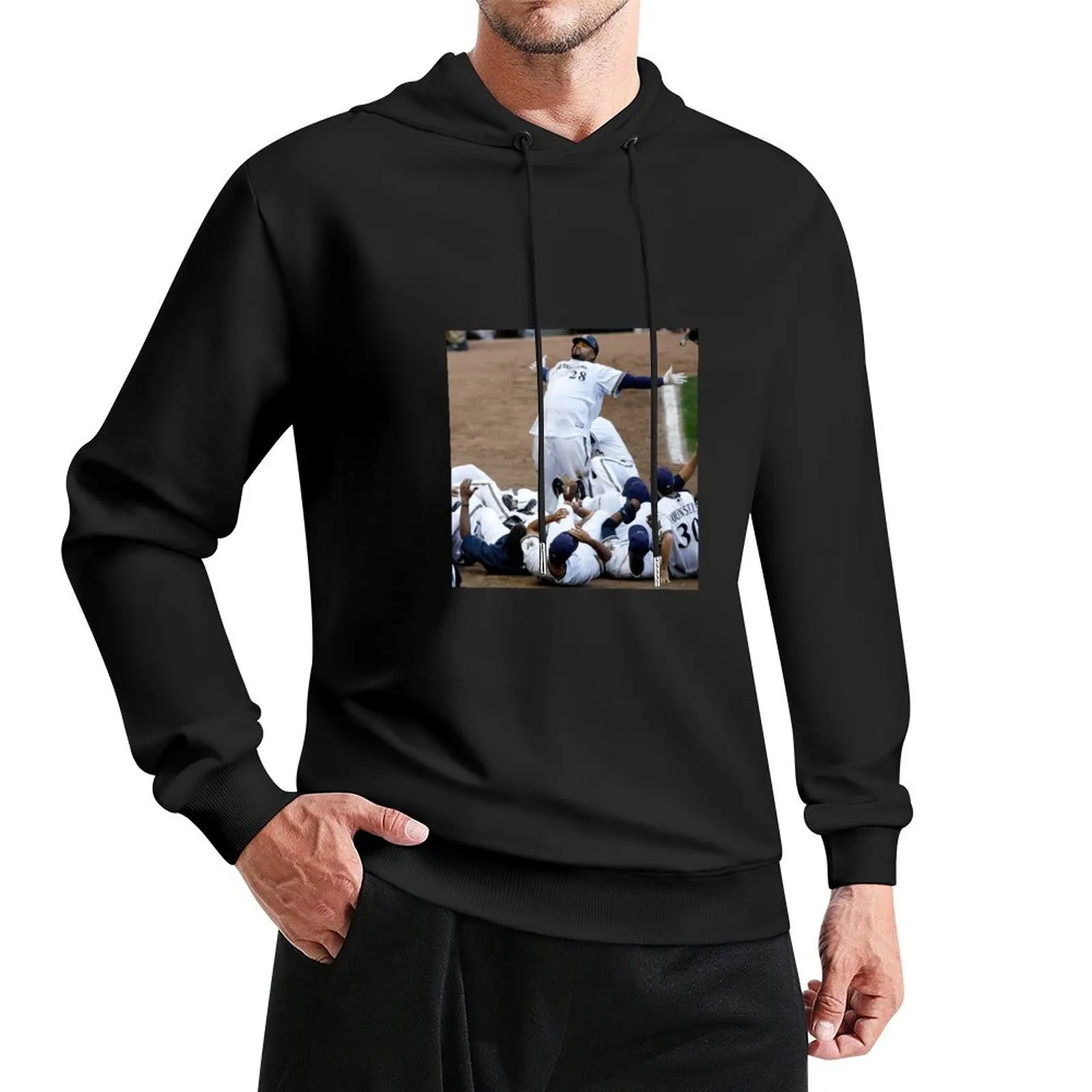 Prince Fielder Celebration Pullover Hoodie aesthetic clothing clothes for men autumn new products men's oversize hoodie