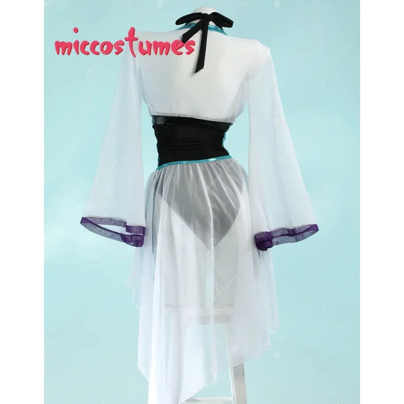 

25COSHAIKYUU женский сексуальный купальник с лямкой на шее, цельный купальный костюм из сетки с шифоновой юбкой с запахом и накидкой, купальник