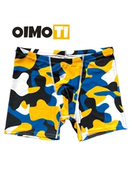 Competitive boxer briefs hot spring swimming pool beach swimming trunks high elastic swimming trunks cartoon swimming trunks