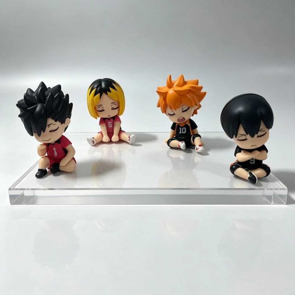 Haikyuu Mini Sitzende Figur PVC Anime-Charakter Puppe Desktop-Ornament Auto-Dekoration Sammlerstück Geschenk für Anime-Hobby-Fans – Detail 5