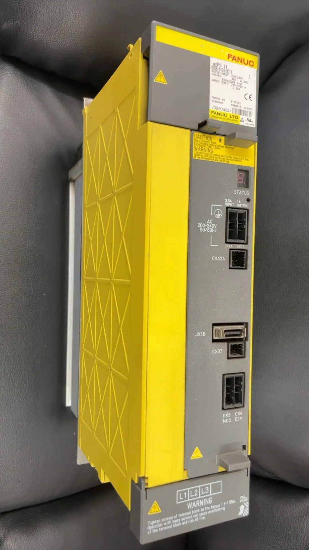 Fanuc Power Module A06B-6110-H011, Originally Disassembled, The Actual Product Is Such As