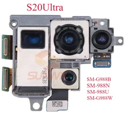 For Samsung Galaxy S20 Ultra 5G SM-G988B Camera Set Telephoto + Depth + Wide + Main Camera SM-G988U G988N G988W