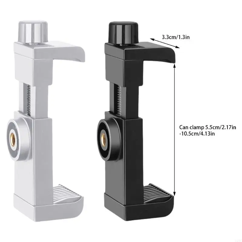 U55C 1/4" Camera Screw Bracket Camera Phone Mount Holder for Secure Device Positioning