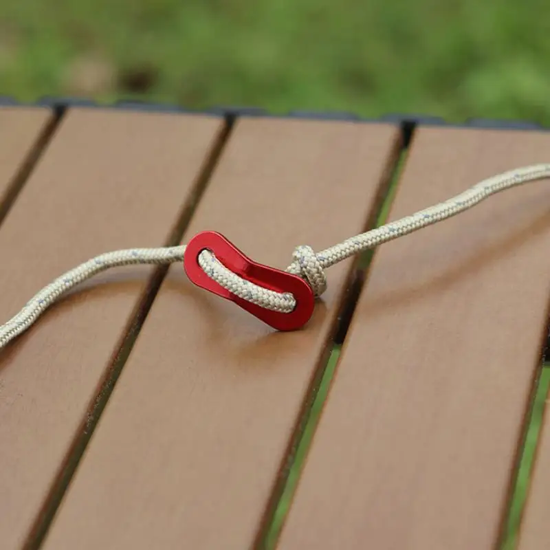 10 Stück Camping-Zeltseilhalter Zeltwindschnur-Schnalle Zeltzubehör Seilspanner-Stopper-Schnalle ﻿ Seilspanner〔CC33〕 – Detail 8