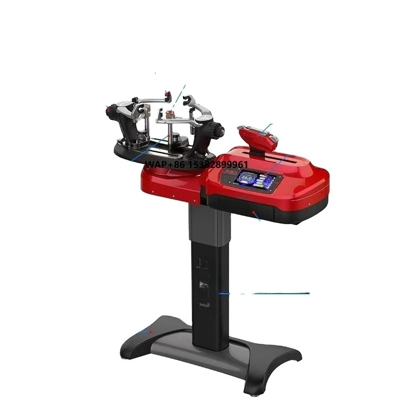 

Pusun PS-Pioneer Metal Universal Tennis & Badminton Racket Threading Machine Touch Screen Professional Automatic 100W