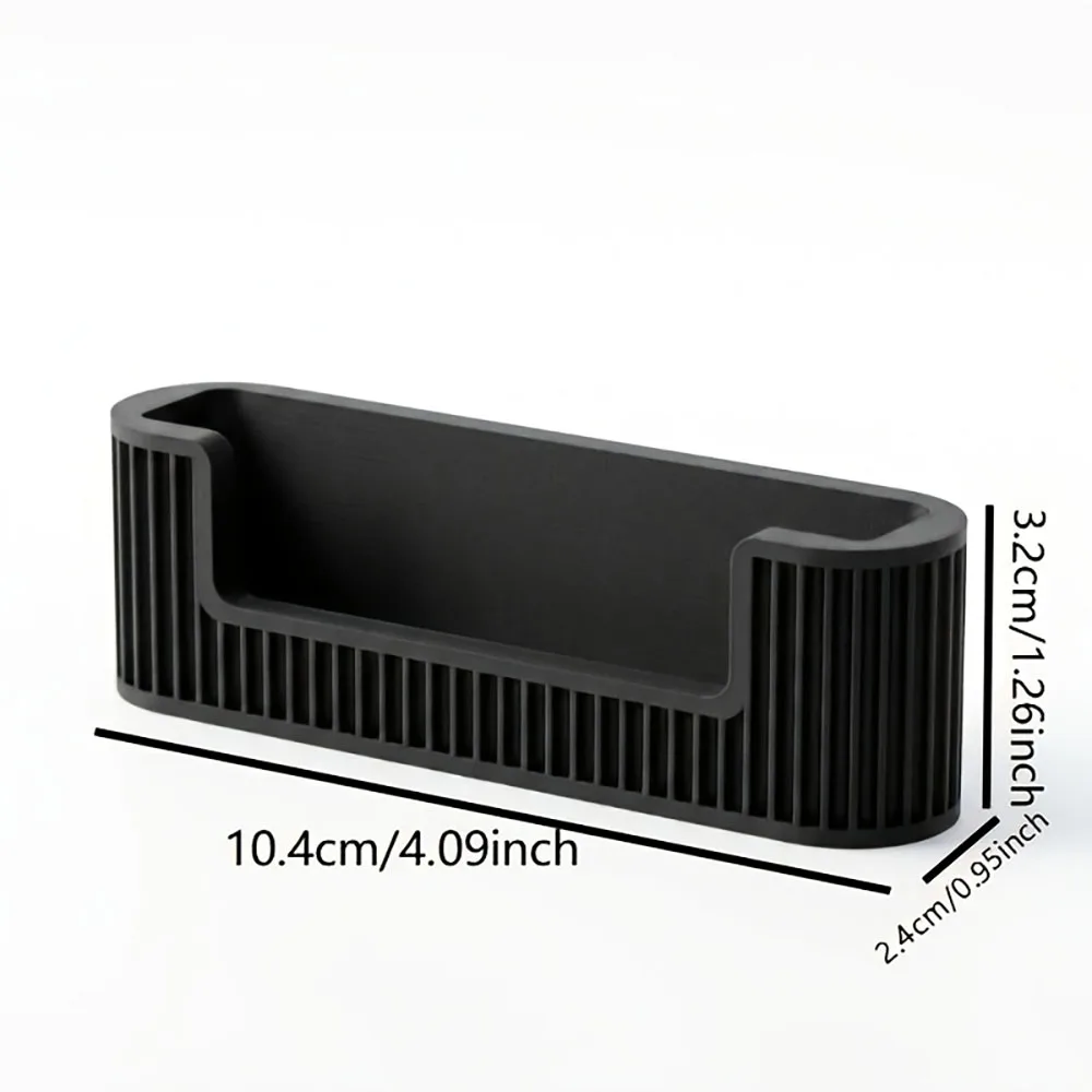 Business card box and desktop storage box, suitable for office reception desk and desktop organization, work gift