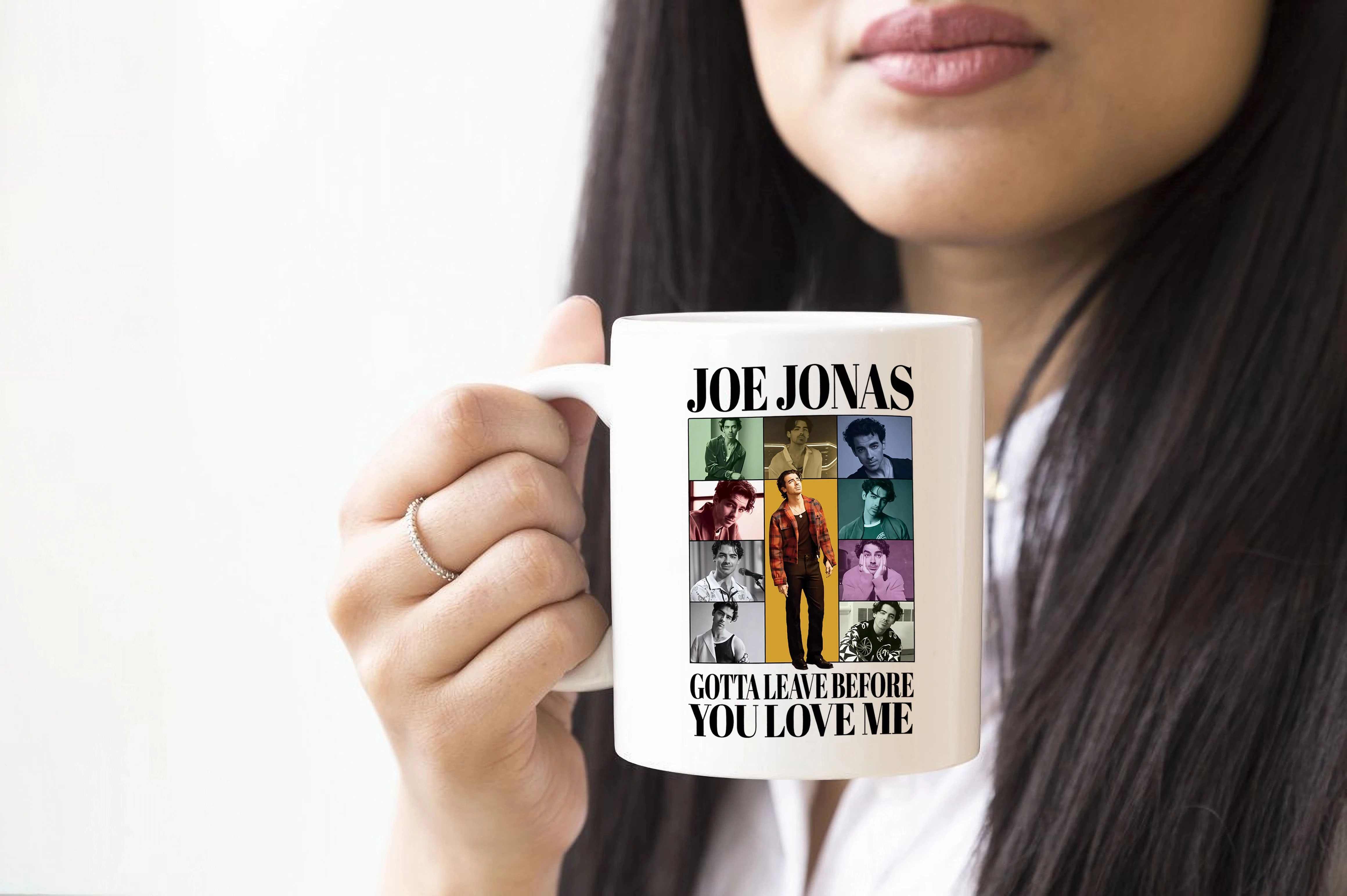 Comfort Colors Joe Jonas coffee mug Retro 90s Jonas brothers tour ceramic mug Joe Jonas Movie Rapper Retro Graphic cup Joe fan