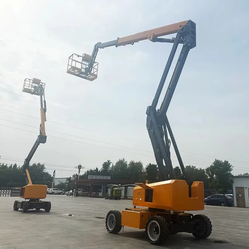 YG China Manufacturer 34m Height Aerial Working Platform Telescoping Lift Articulating Boom Lift