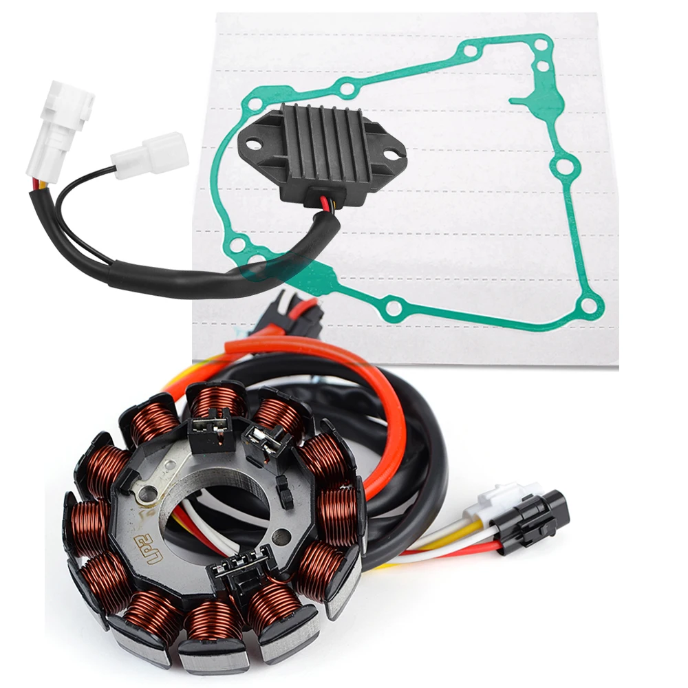 

WR 450 450F Stator Coil Regulator Rectifier Gasket For Yamaha WR450 WR450F WR450FW WR450FX WR450FY WR450FA 2007-2011