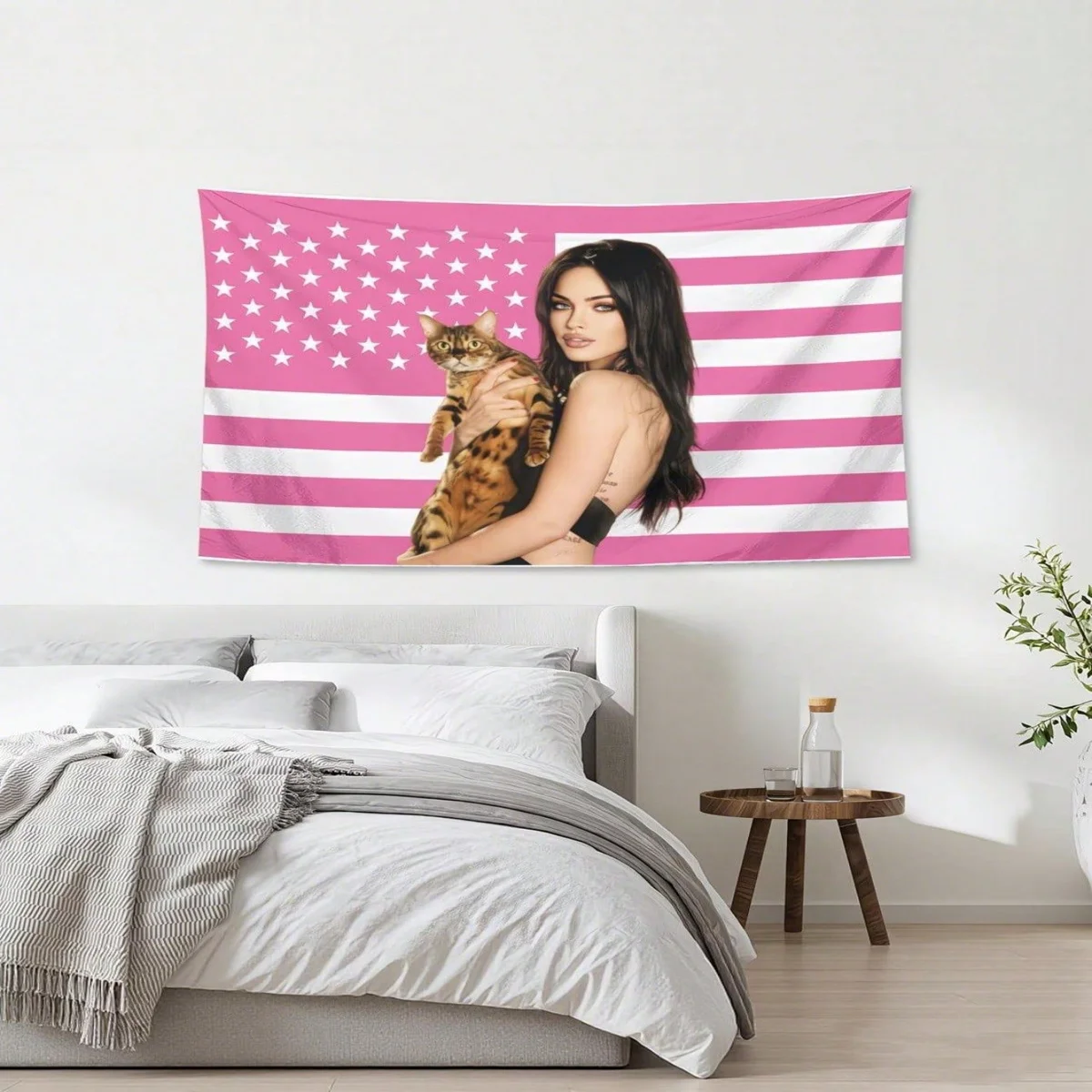 Custom Tapestry—Unique home décor suitable for birthdays, weddings, Halloween, Christmas, and all kinds of parties. view 5