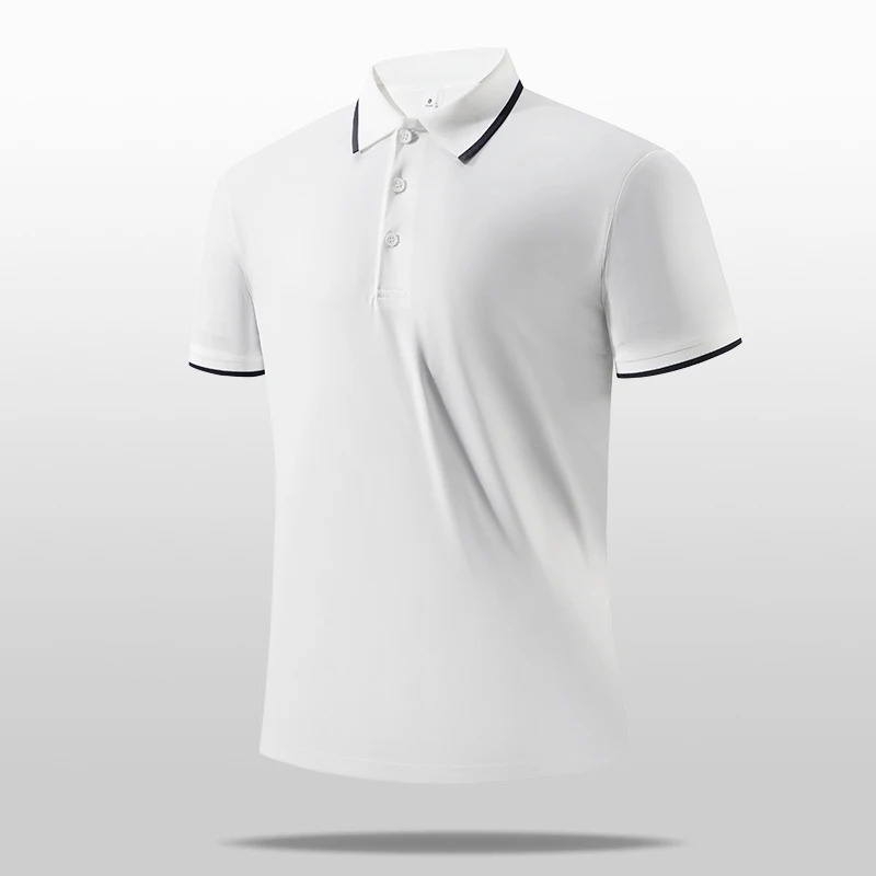 SBWL 2025 Summer new light fast dry elastic high quality outdoor sports golf running sports POLO shirt fashion casual gym Tshirt