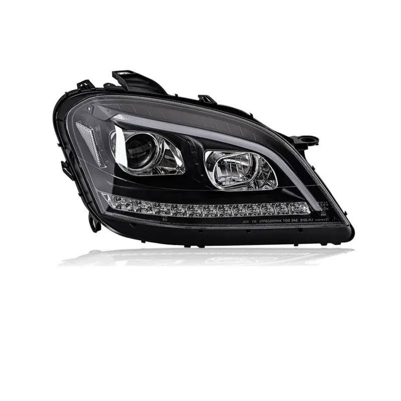 

Подходит для 05-08 ML350 500 W164, модификация фары в сборе, светодиодные линзы, дневные ходовые огни, указатель поворота