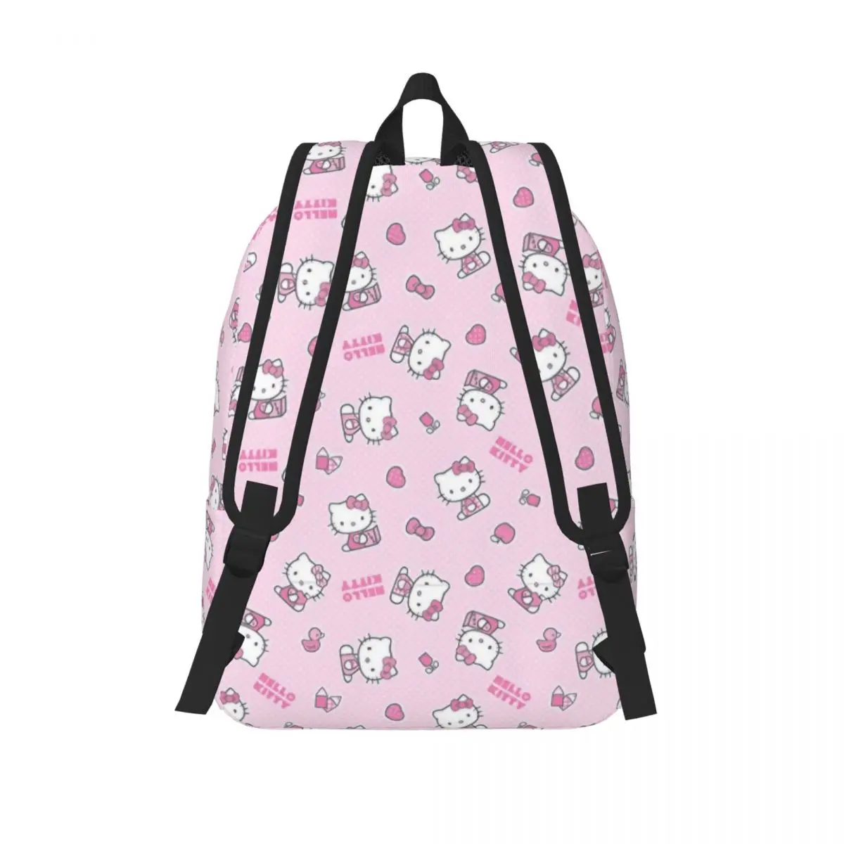 Hello Kitty Cartoon Backpack for Kindergarten Primary School Student Pink Book Bags Boy Girl Kids Daypack Sports